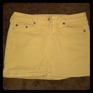 True Religion Jean Skirt